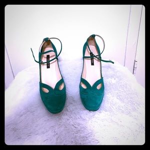 Emerald Green Shoes